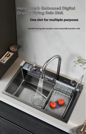 Honeycomb Stainless Steel Kitchen Sink