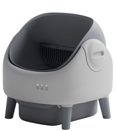 Semi-Enclosed Automatic Smart Cat Litter Box
