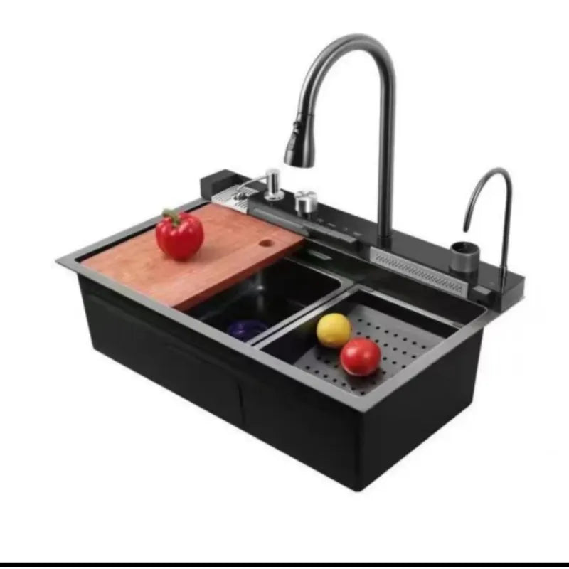 Large Single-Slot Vegetable Washing Basin