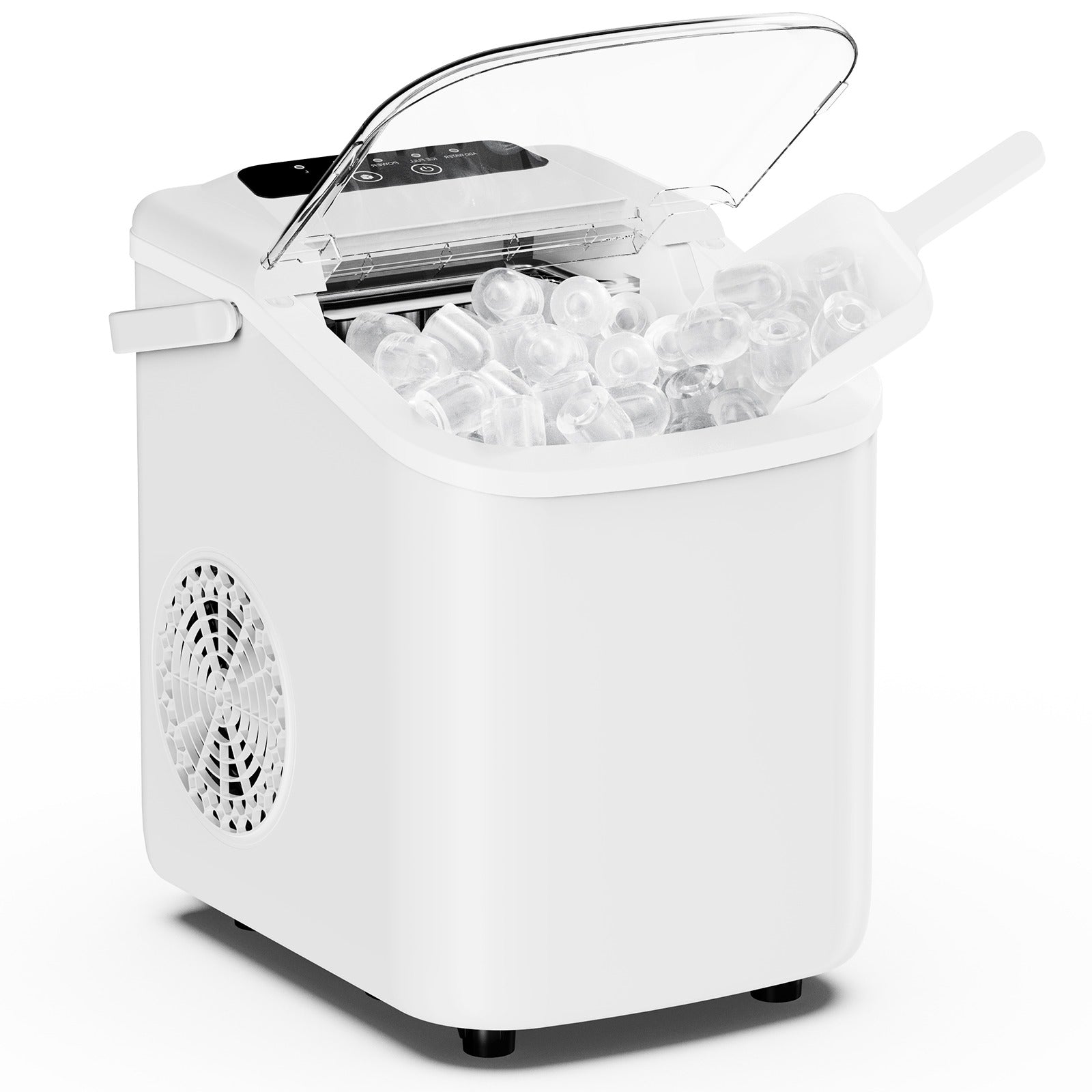 Portable Desktop Ice Maker with Handle