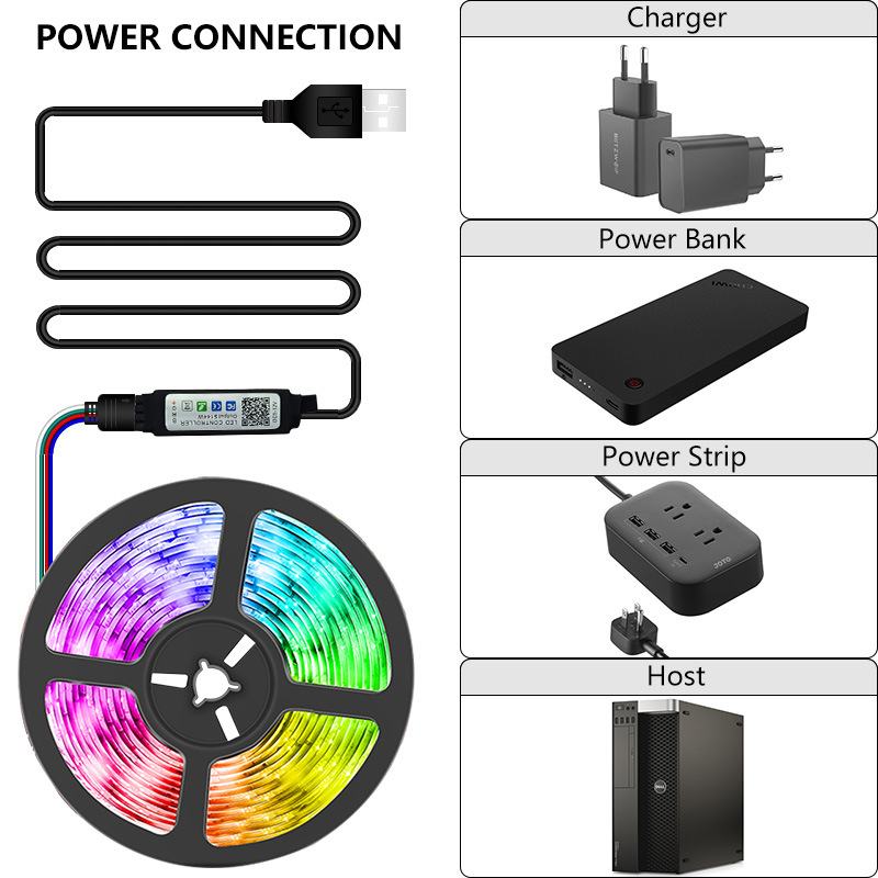 5050 RGB Strip Light All Variants