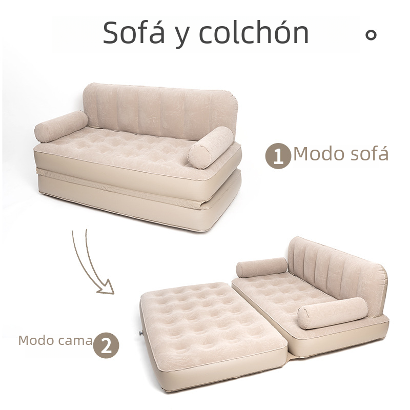Inflatable Sofa Bed for Camping and Home Use