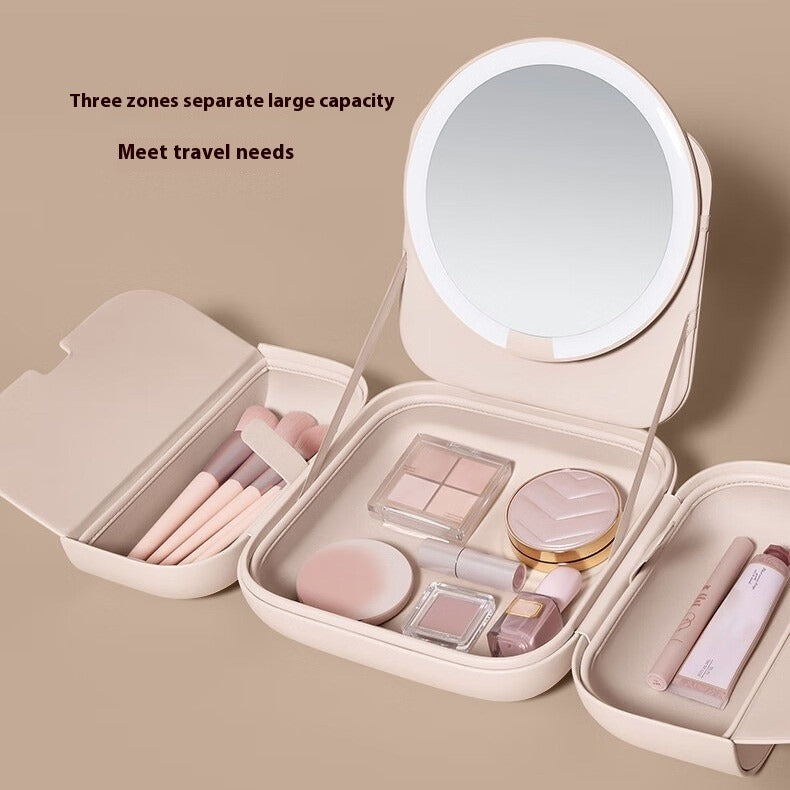 Portable LED Lighted Vanity Mirror