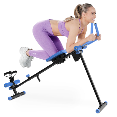 4-in-1 Ab Glider & Rowing Fitness Machine