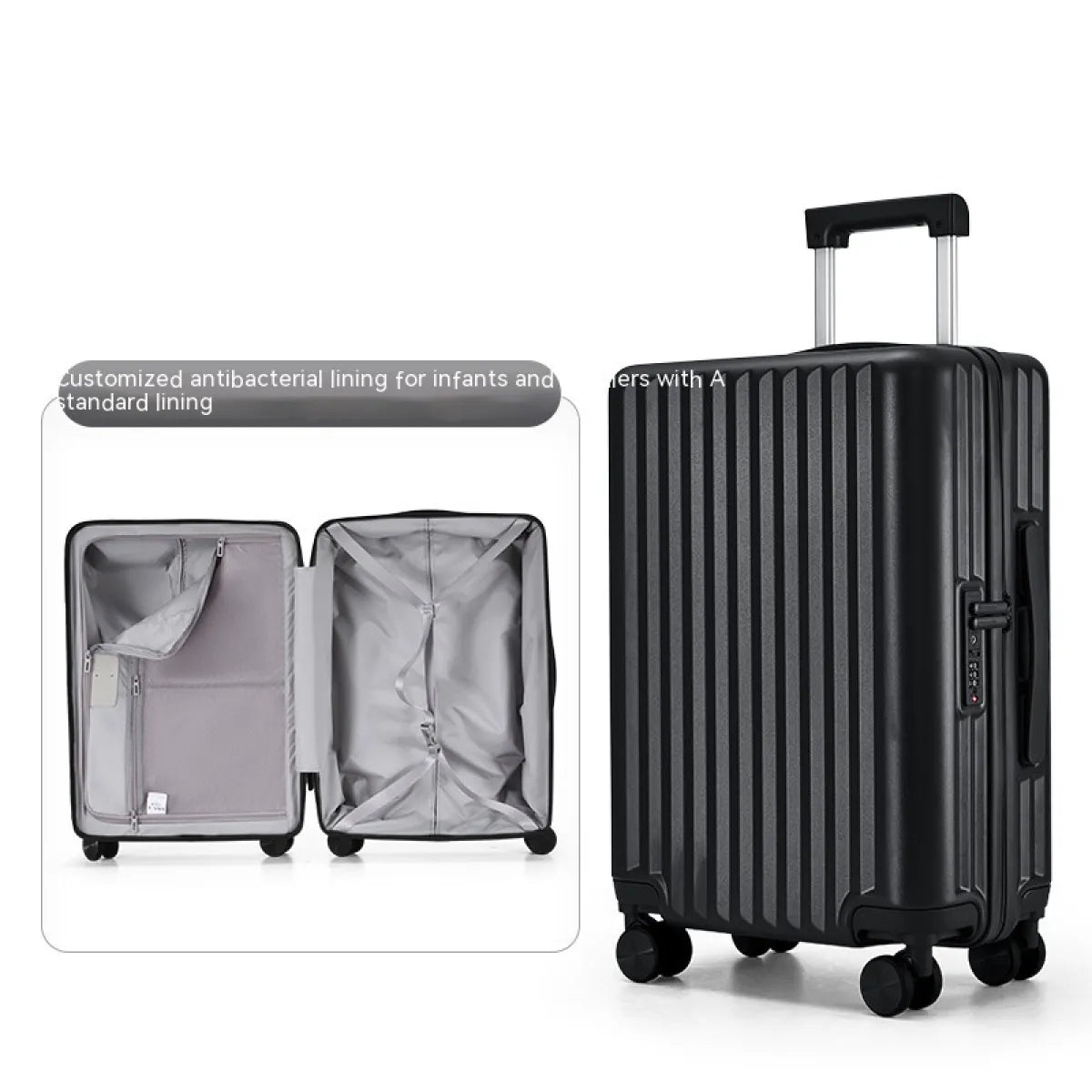 20-Inch Hardshell Carry-On Suitcase