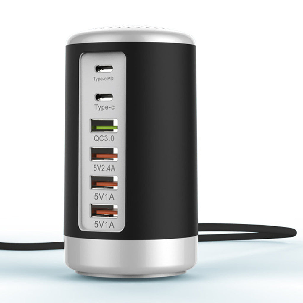 Tower USB Charging Station with 6 High-Speed Ports
