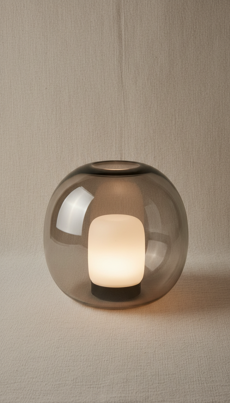 Smoked Glass Ambient Lamp