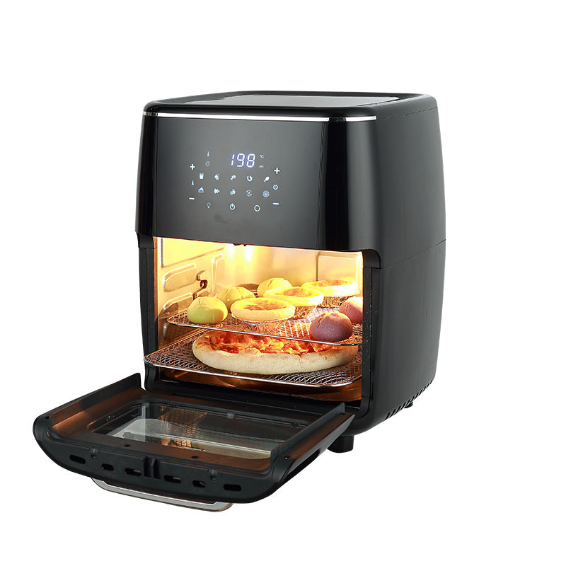 13L Transparent Rotating Air Fryer Oven