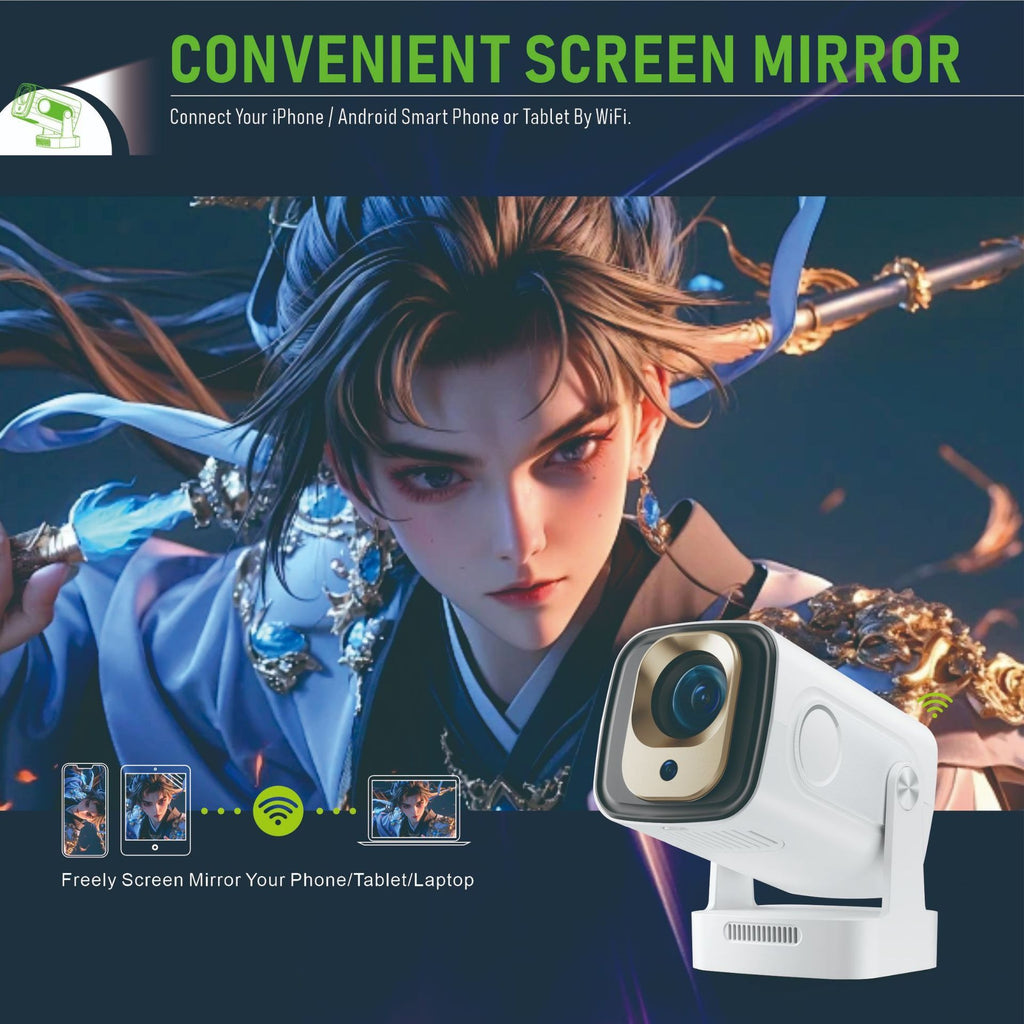 Auto Focus WiFi6 HD Projector