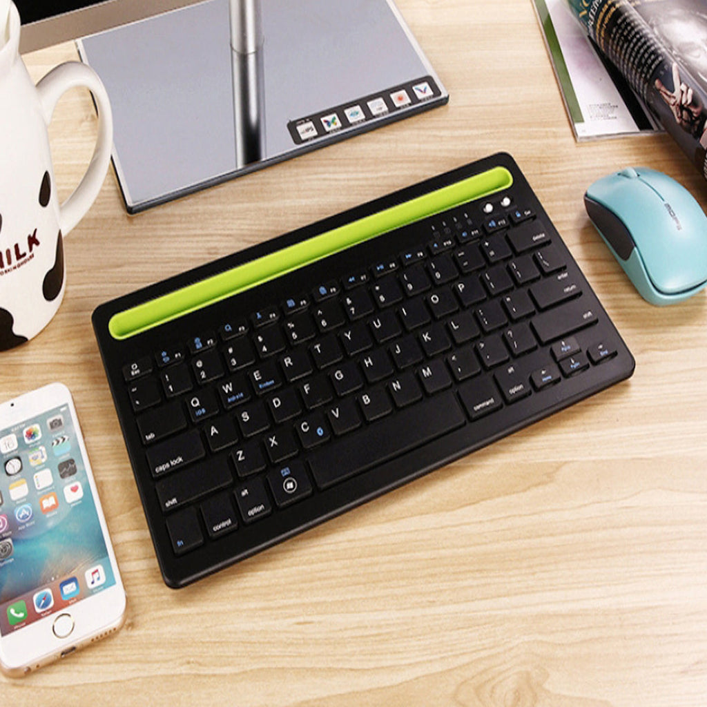 Multi-Task Master Multi-Device Bluetooth Keyboard