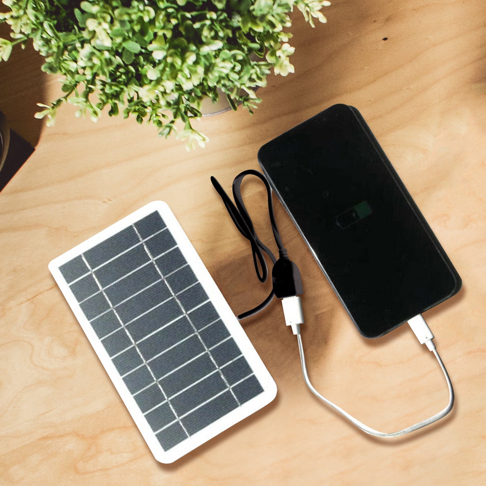 Class A 5V 400mA Solar Panel USB Charger Portable