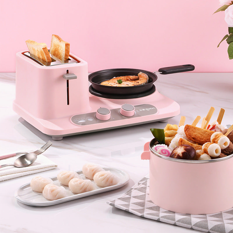 3-in-1 Breakfast Toaster & Cooking Station