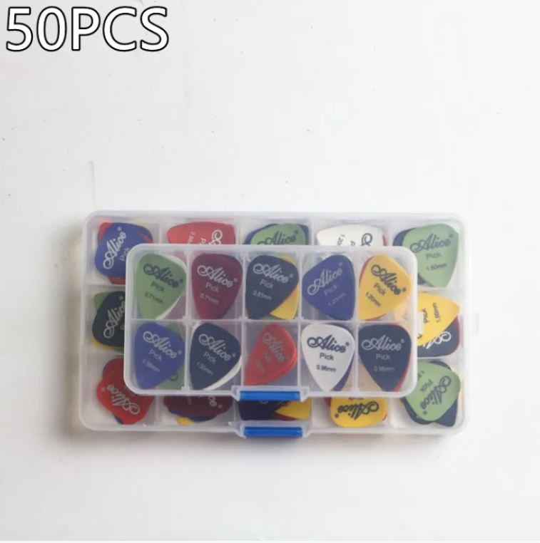 Glossy ABS Folk Acoustic Guitar Picks
