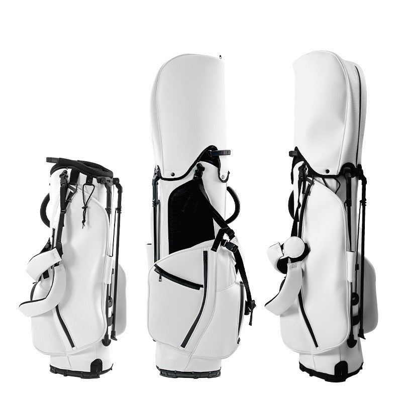 PU Leather Waterproof Golf Bag with Stand