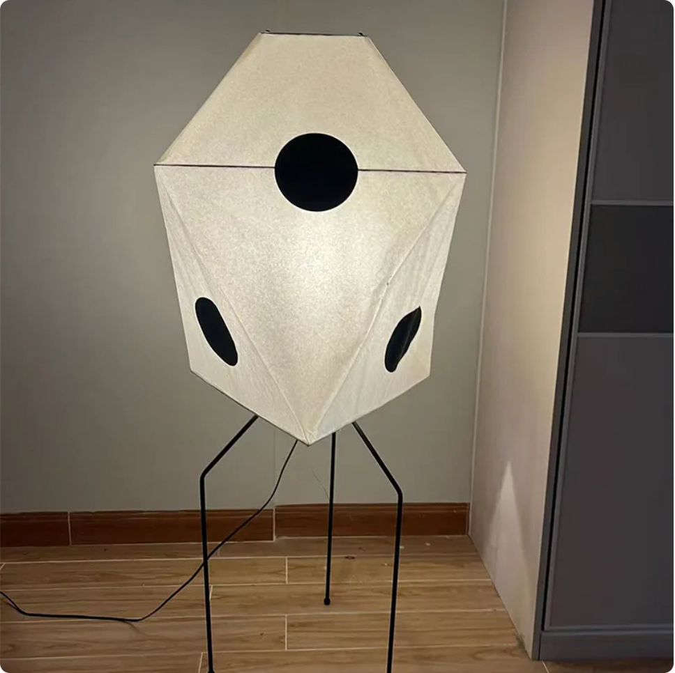 Rice Paper Floor Lantern Lamp