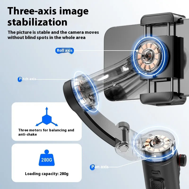 AI Tracking 3-Axis Stabilizer Tripod