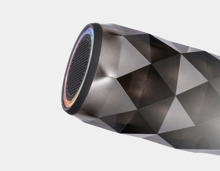 Crystal Soda Can Color Lamp Bluetooth Speaker, Portable