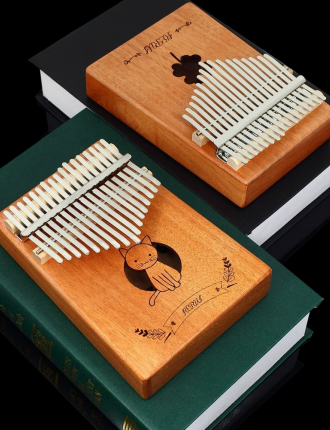 Kalimba Thumb Piano 17-Note Beginner Instrument