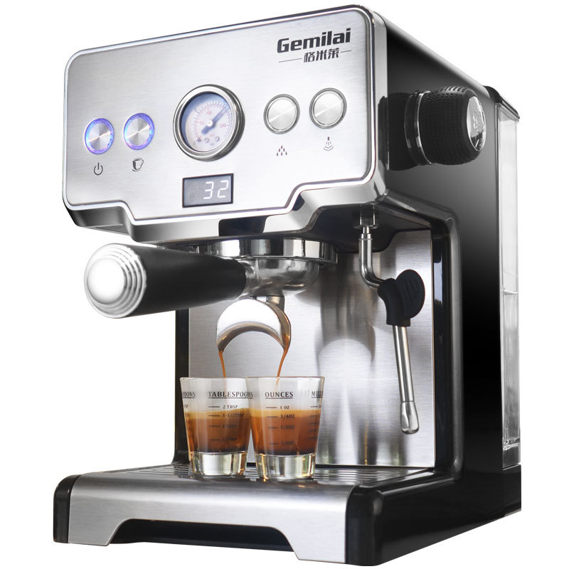 Semi-Automatic Espresso Machine with Steam Frother
