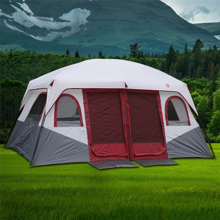 Two-Room Family Camping Tent