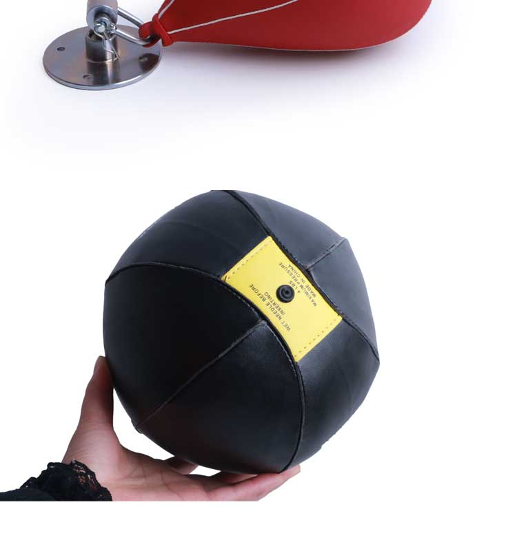 Red EV Hanging Ball for Boxing and Speed Training