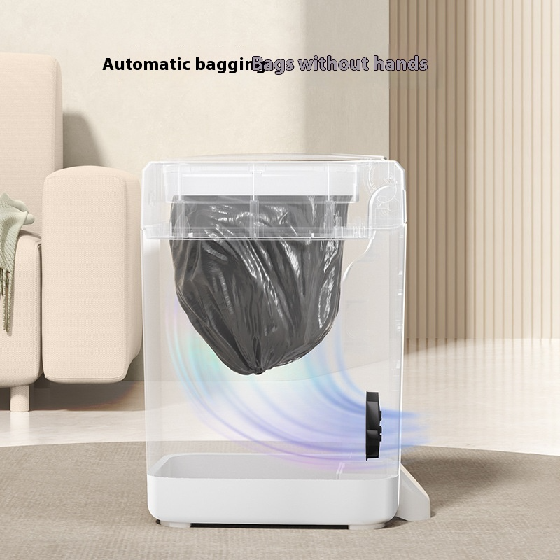 Smart Self-Sealing Automatic Trash Can