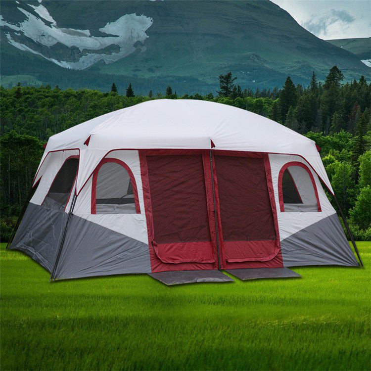 Two-Room Family Camping Tent