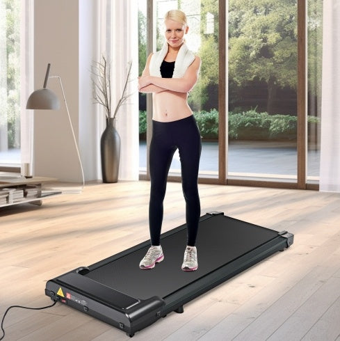 Under-Desk Walking Pad, 2.5HP, 300 lb Capacity