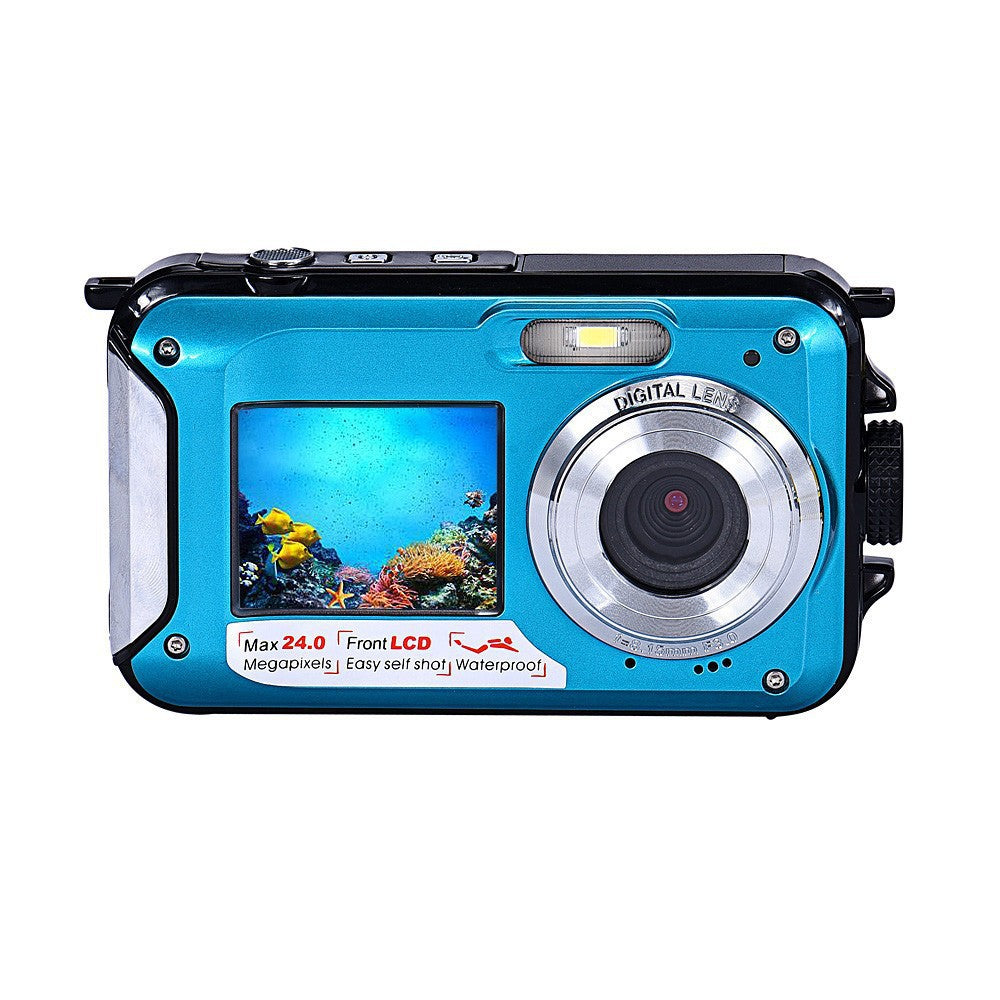 Dual-Screen Waterproof Digital Camera