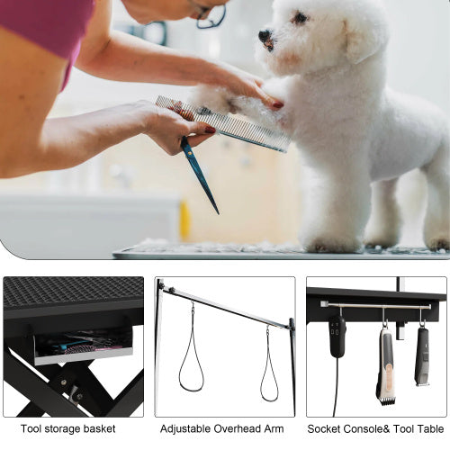 Electric Lift Pet Grooming Table