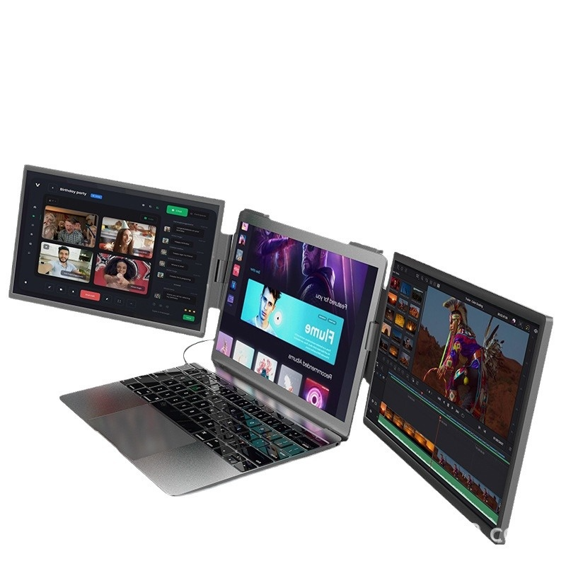 14-Inch Dual-Screen Portable Monitor