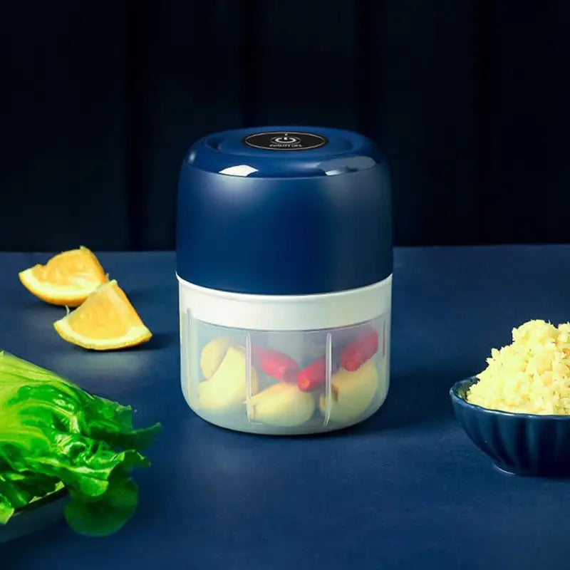 Electric Garlic Chopper and Mini Food Processor (1pc)