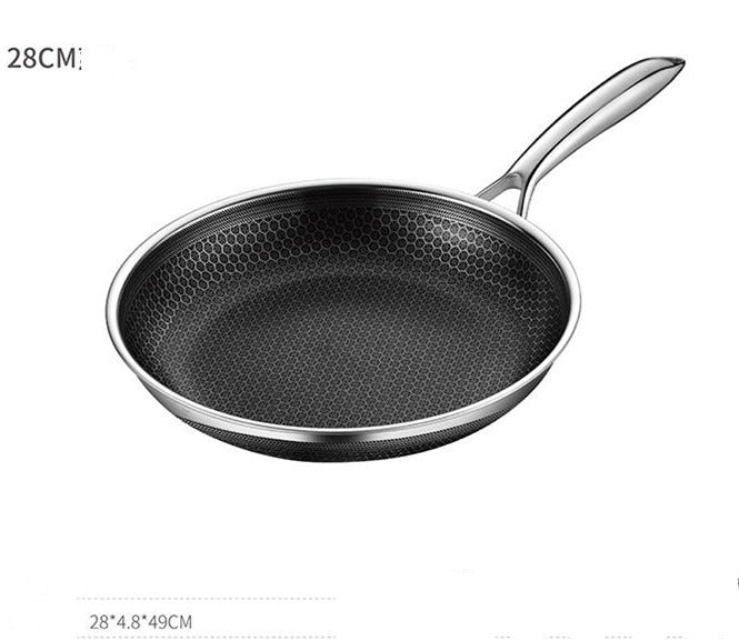 Stainless Steel Nonstick Frying Pan