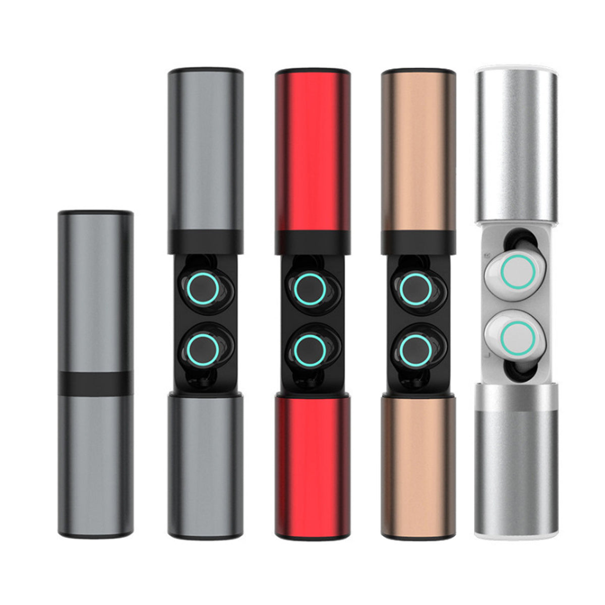 True Twin 2-in-1 Wireless Headphones with Power Bank