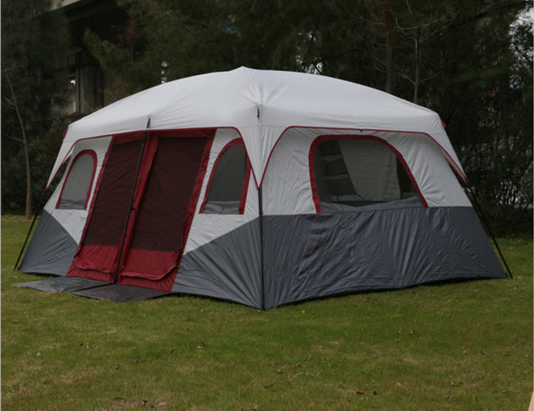 Two-Room Family Camping Tent