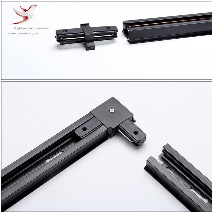 LED Track Light with Thickened Aluminum Rail for Stores