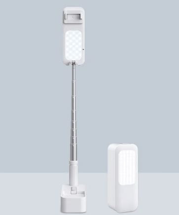 Wireless Retractable Stand with Fill Light Tripod