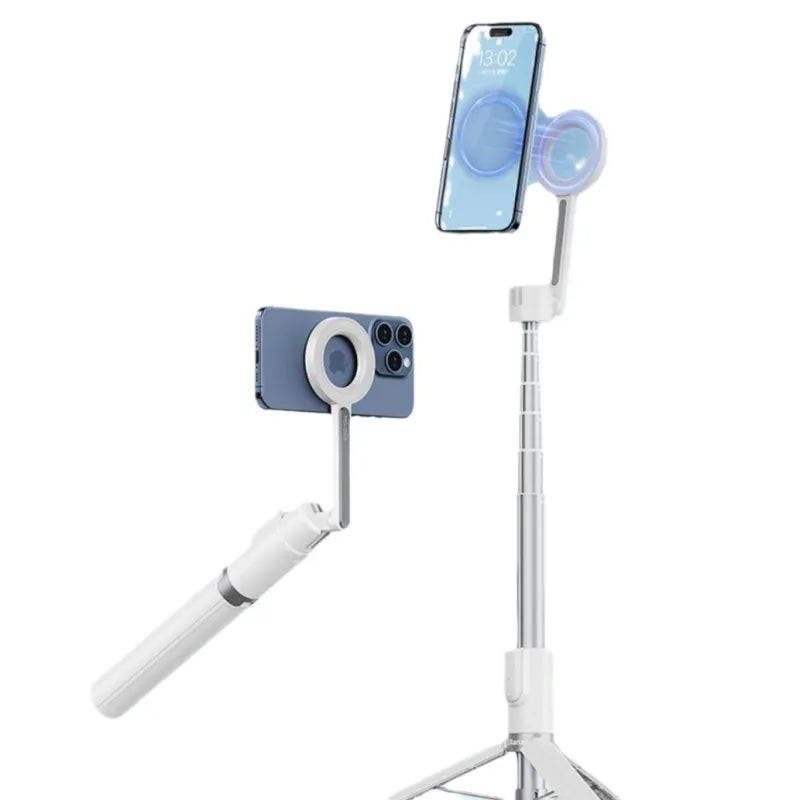 Selfie Stick Bluetooth with Magnetic Mobile Phone Mount
