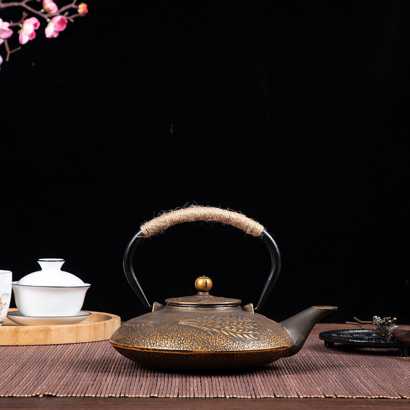 Japanese Craft Cast Iron Teapot with Infuser