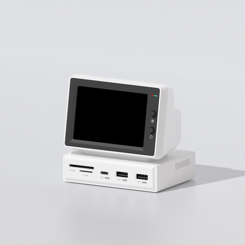 Secondary Screen with Docking Station