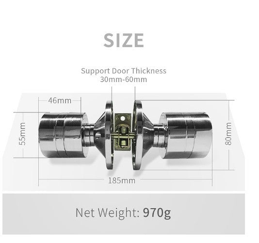 Smart Electronic Password Lock with Replaceable Parts