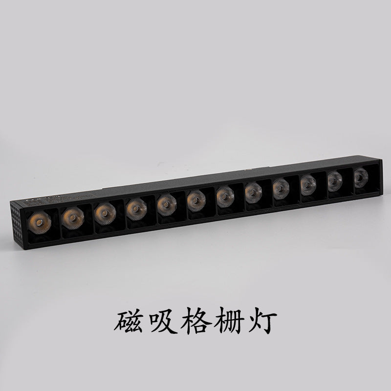 Recessed Track Light for Living Room with Magnetic Design