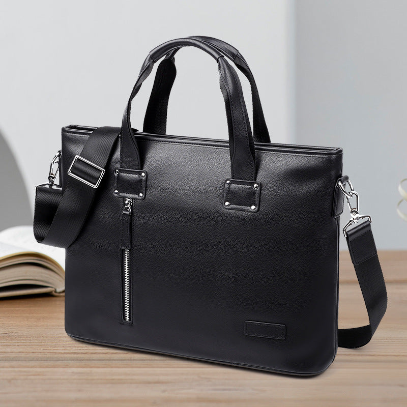 Genuine Leather Laptop Briefcase