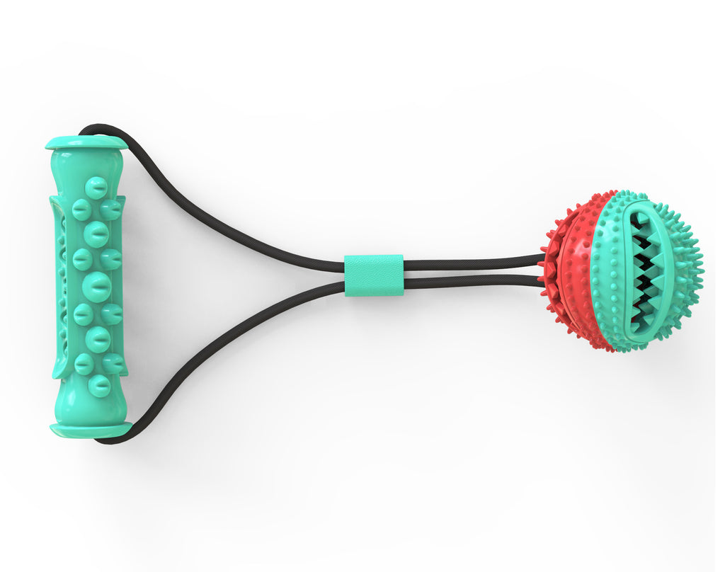Dog Toy Tug Rope Toy Training Ball