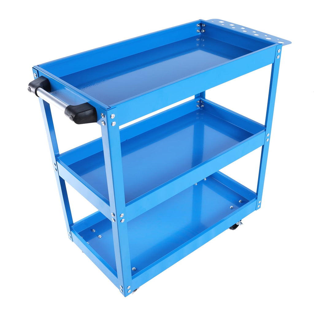 3-Tier Rolling Mechanic Tool Cart, 450 lb