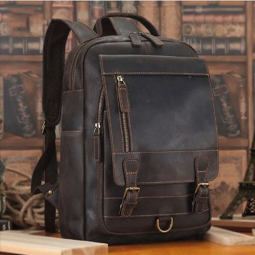 Genuine Leather California Backpack for Men