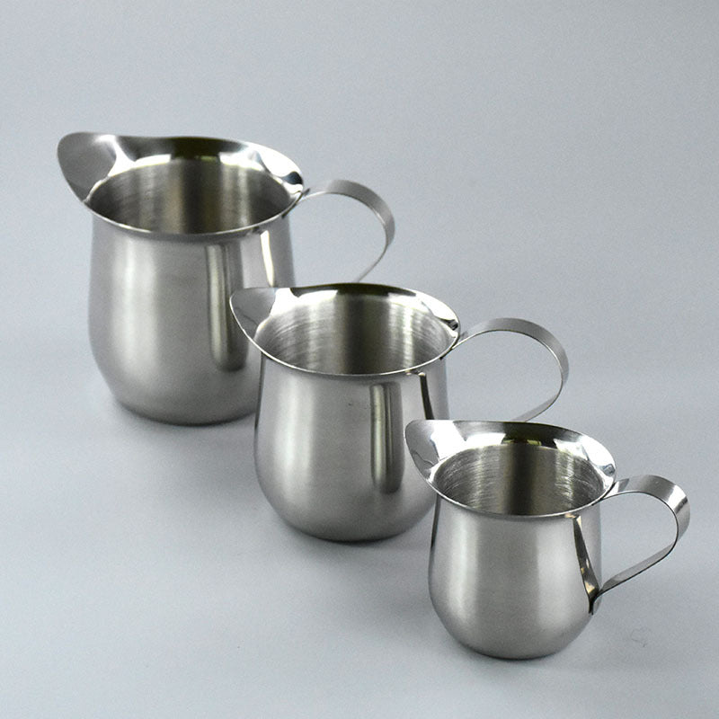 Stainless Steel Heated Milk Frothing Cup for Coffee