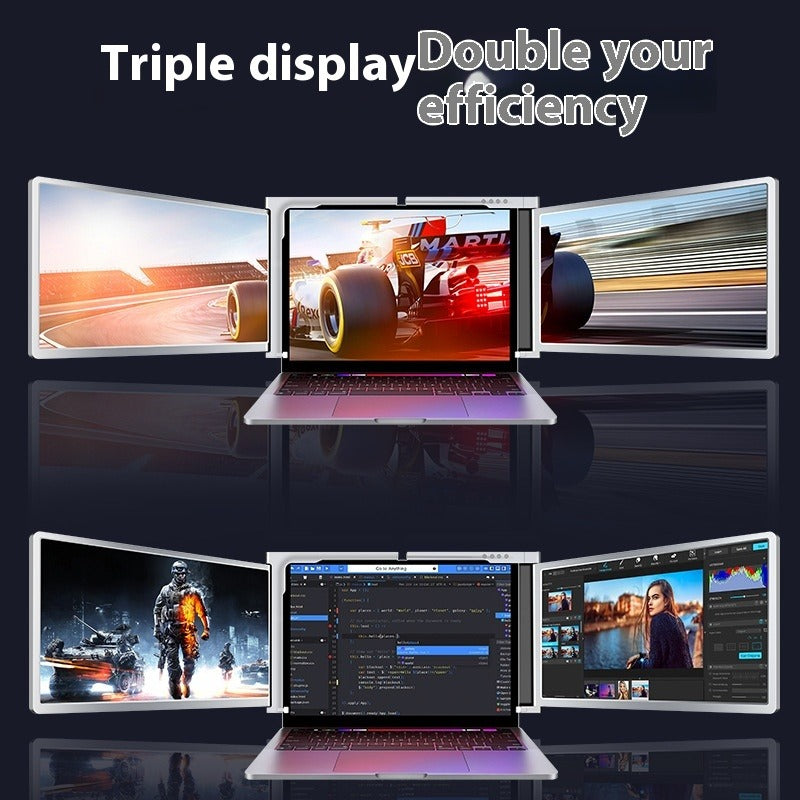 Portable Dual Screen Laptop Monitor