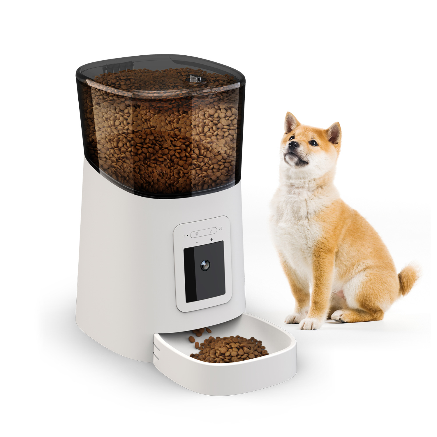 6L Smart Automatic Pet Feeder with HD Camera