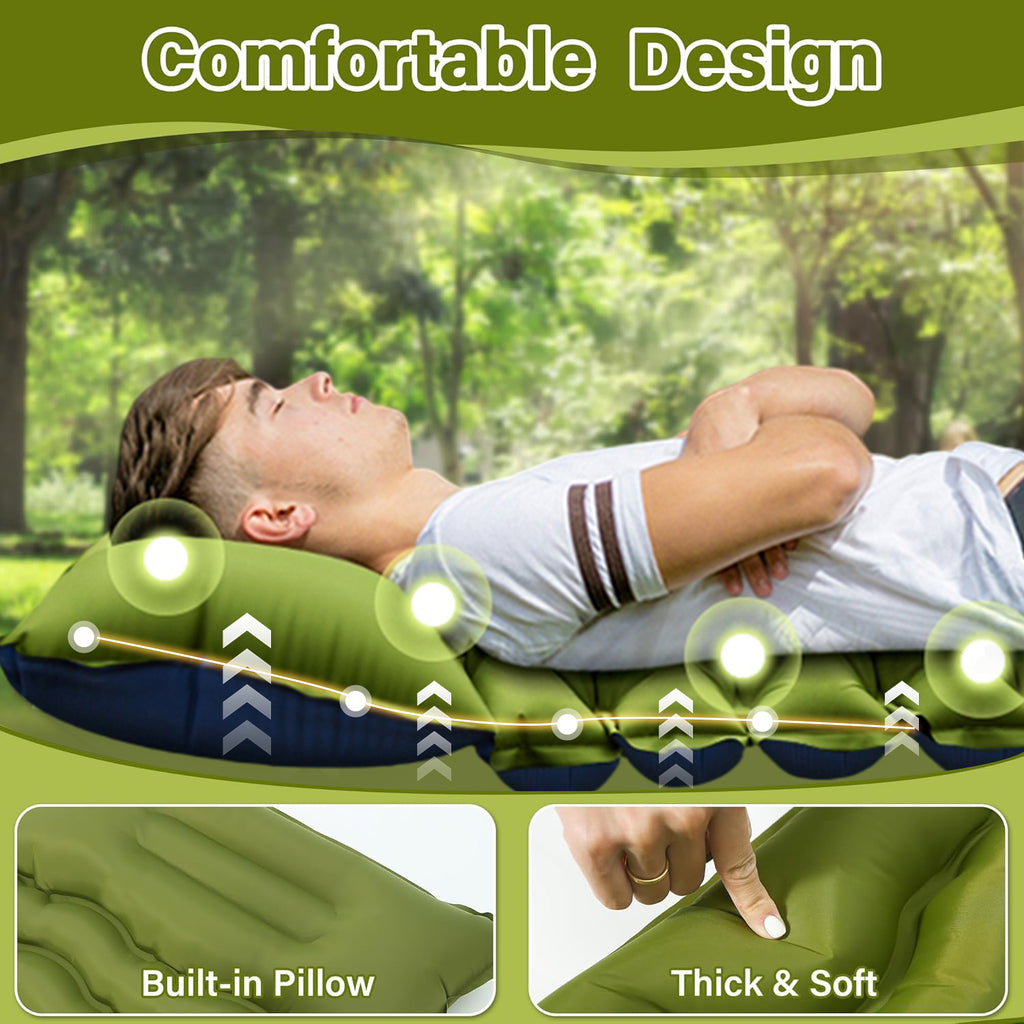 Self-Inflating Double Camping Mattress